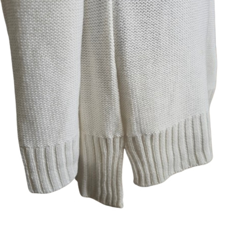 Calvin Klein Women's Cream Cowl Neck Sweater Tunic - Picture 5 of 9